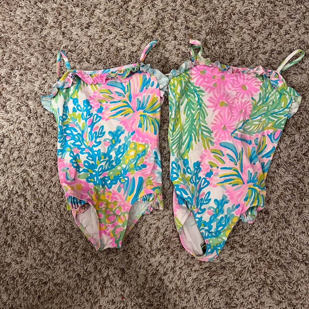 2 Lilly Pulitzer swimsuits